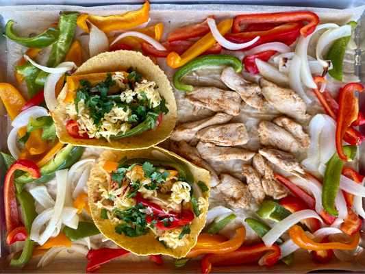 Simple Sheet Pan Chicken Fajitas