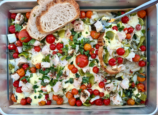 Italian Cheesy Chicken Breast Bake