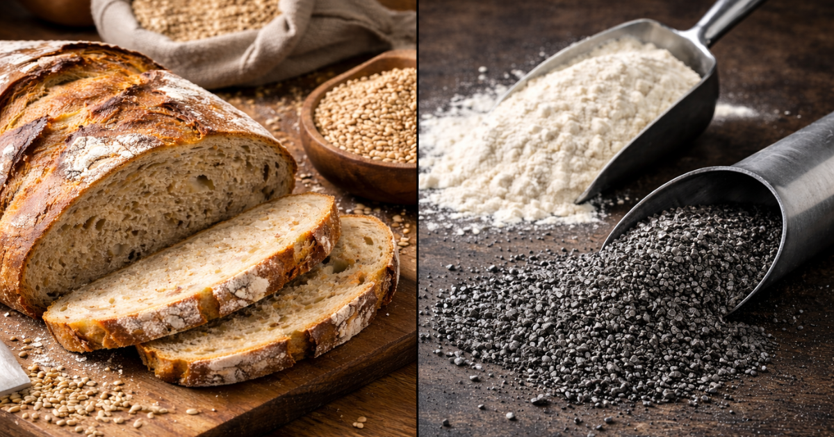 glutathione in bread Iron-Fortified Flour: The Hidden Health Risks of Synthetic Iron Enr – Nourish Food Club Wheat