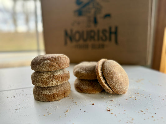 Sourdough English Muffins