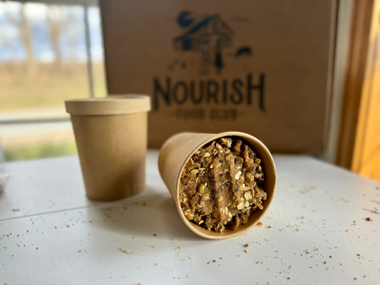 Sourdough Chocolate Chip Sprouted Oat Cookie Dough