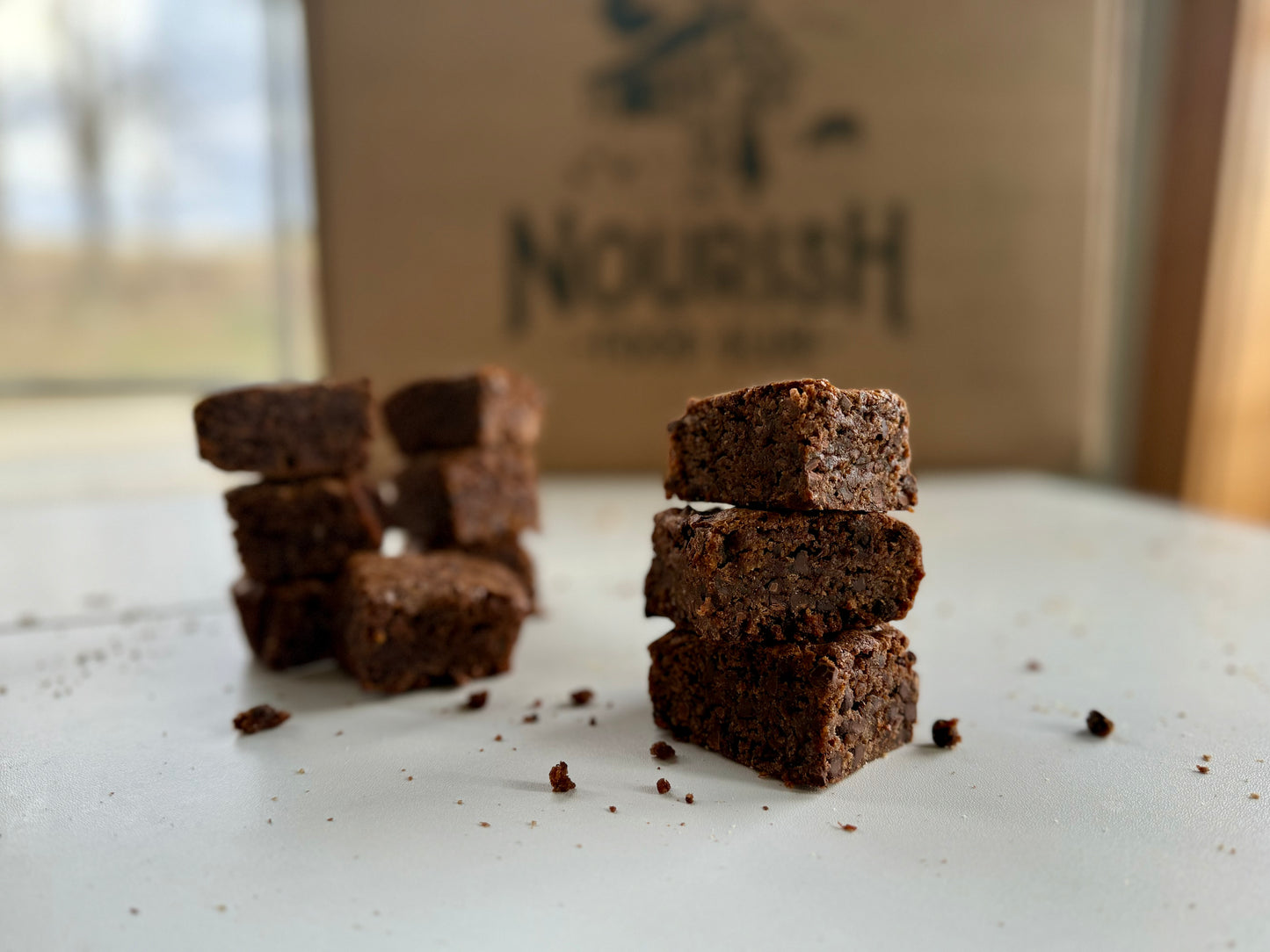 Ancient Grain Rye Sourdough Brownies