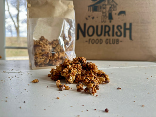 Chocolate Chip Sourdough Granola