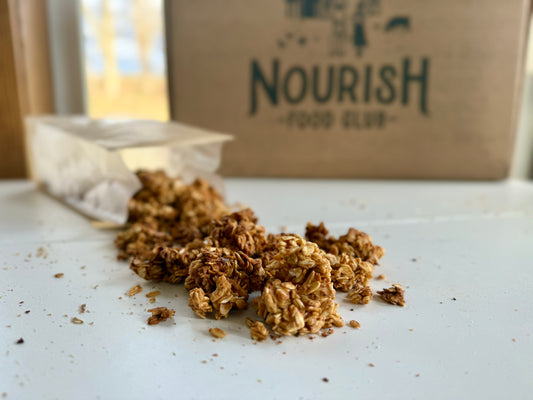 Honey Oat Sourdough Granola