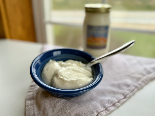 Raw Whole Milk Greek Yogurt