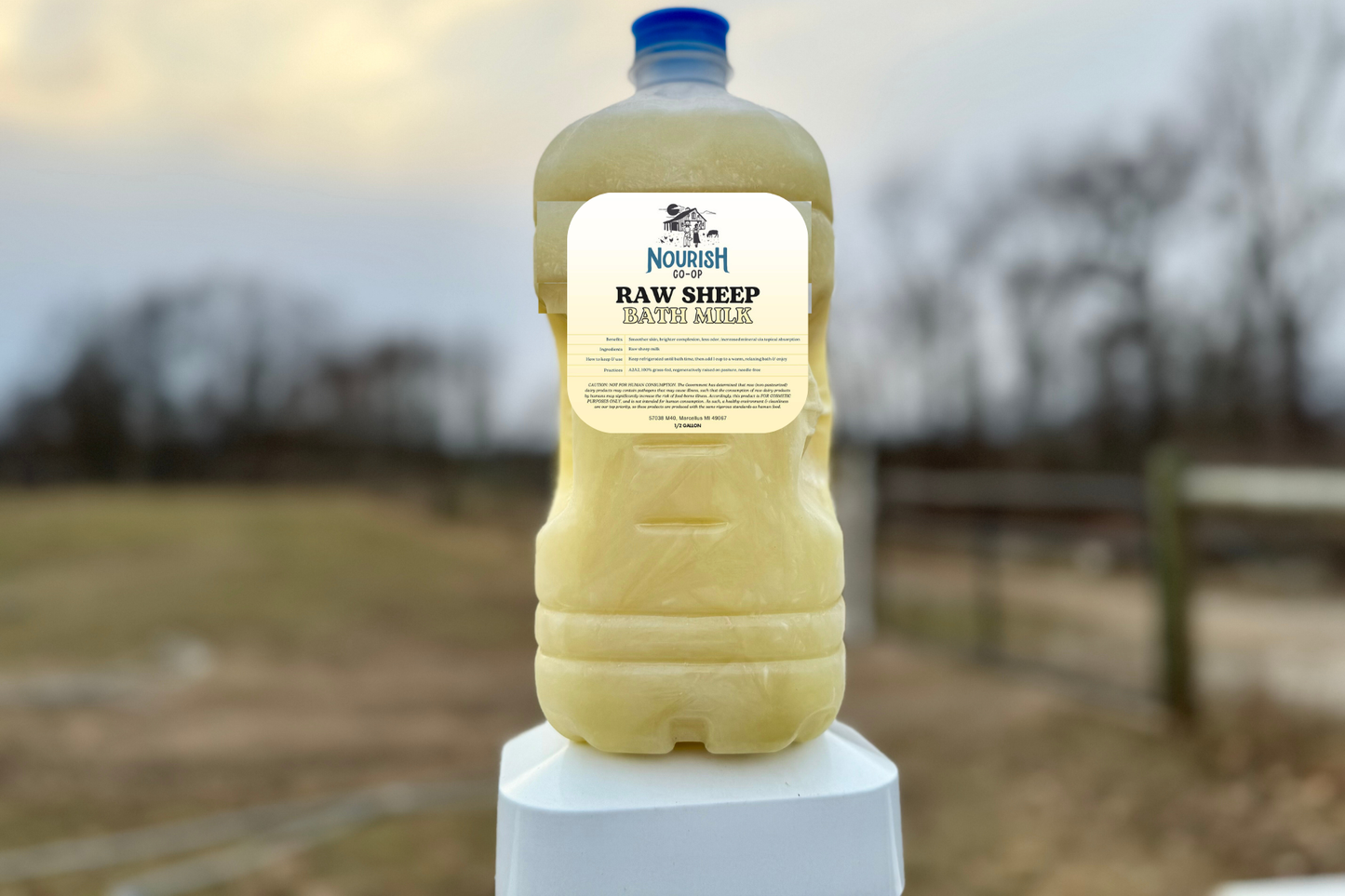Raw Sheep Milk | Zone-4