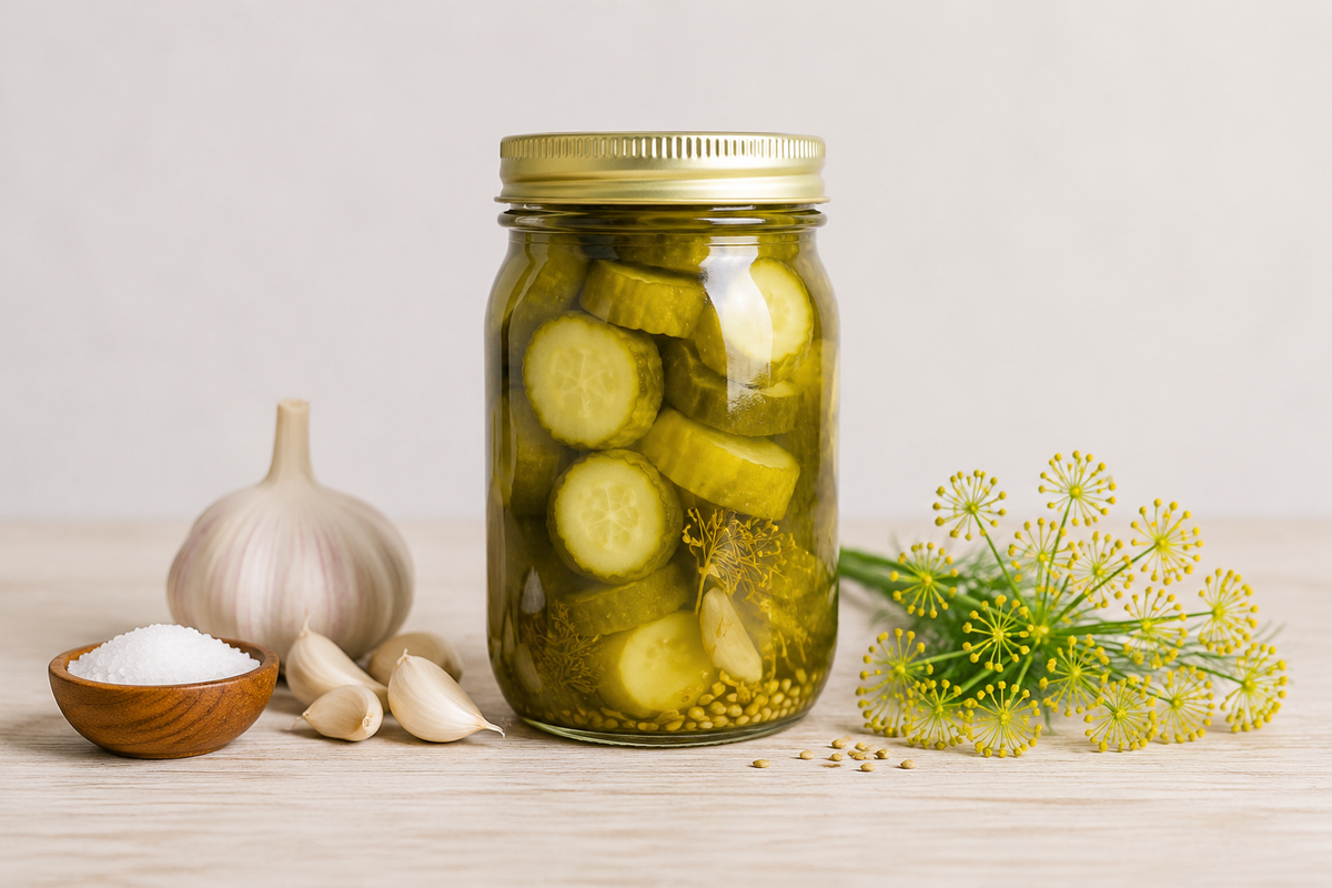 Sweet Garlic Dill Pickles