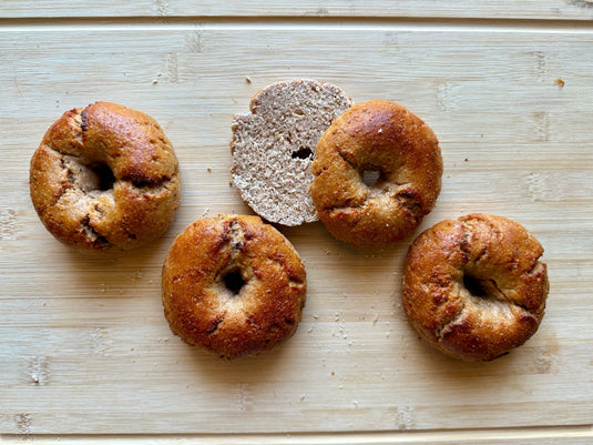 Ancient Grain Protein Bagels (Greek Yogurt Spelt Bagels)