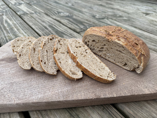 Whole Grain Rouge de Bordeaux Artisan Sourdough Loaf