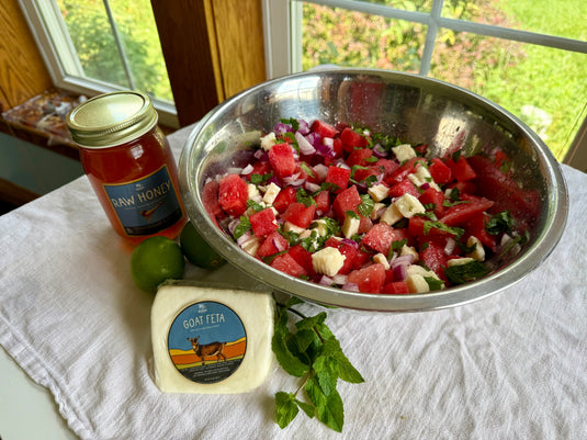 Easy Watermelon Feta Summer Salad