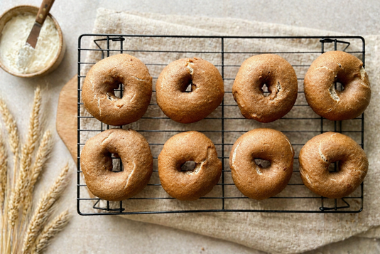 Heritage Wheat Sourdough Bagels