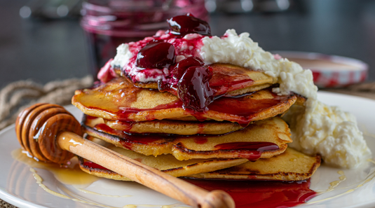 Spelt Buttermilk Pancakes