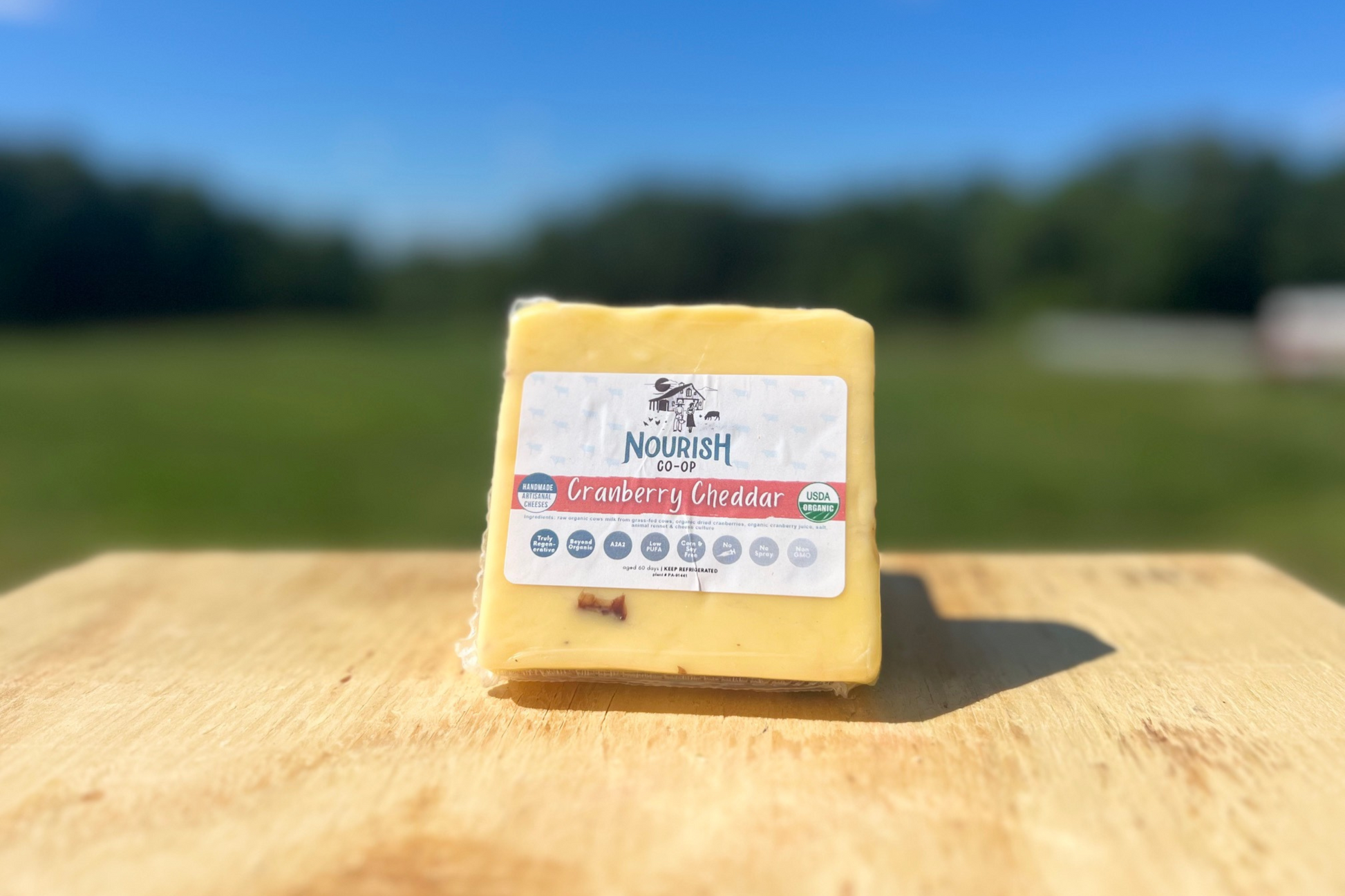 Raw Cranberry Cheddar