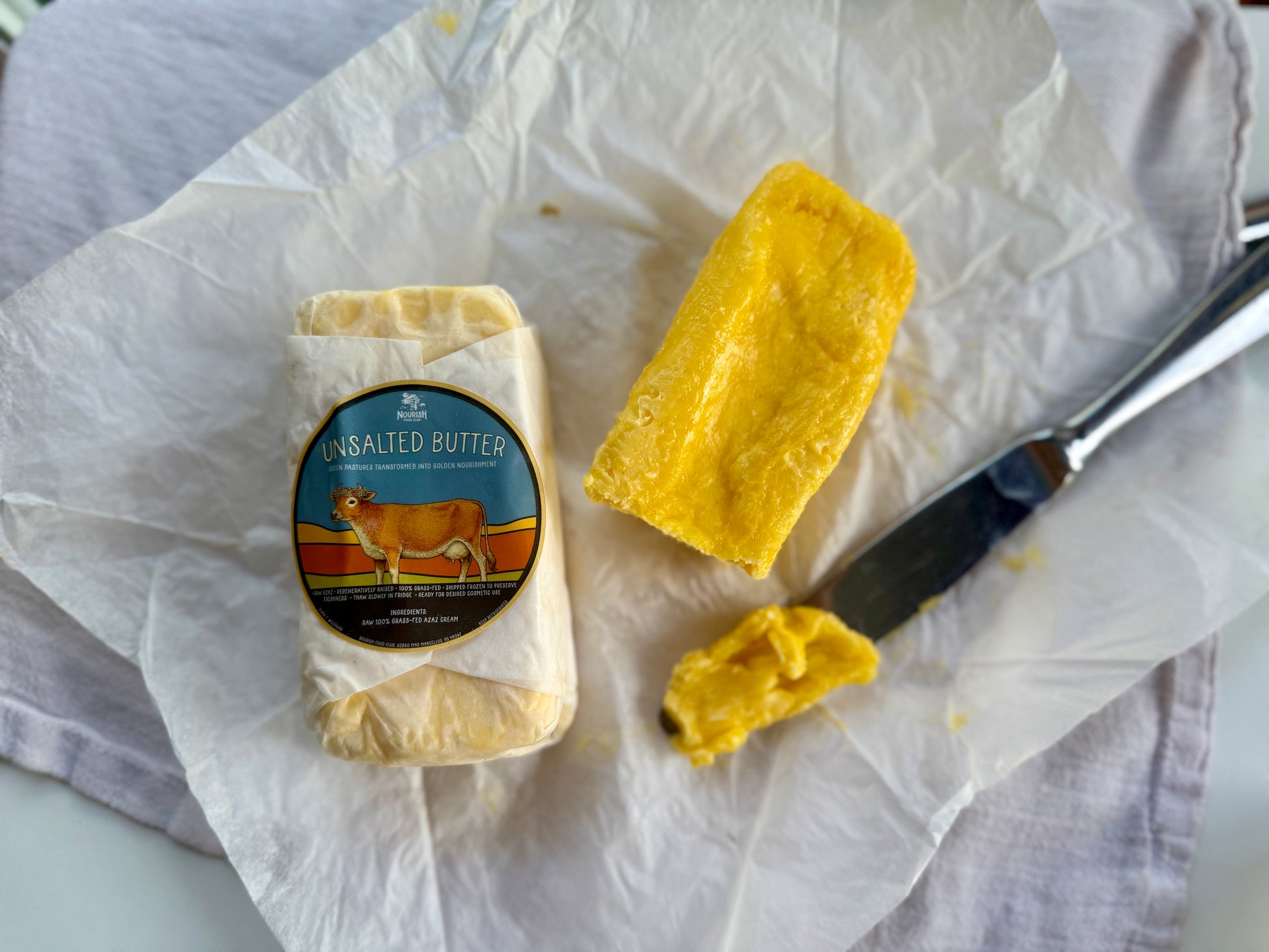 Raw Unsalted Butter