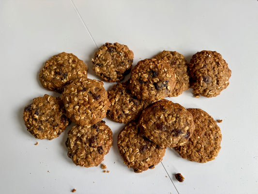 Sourdough Oatmeal Raisin Cookies