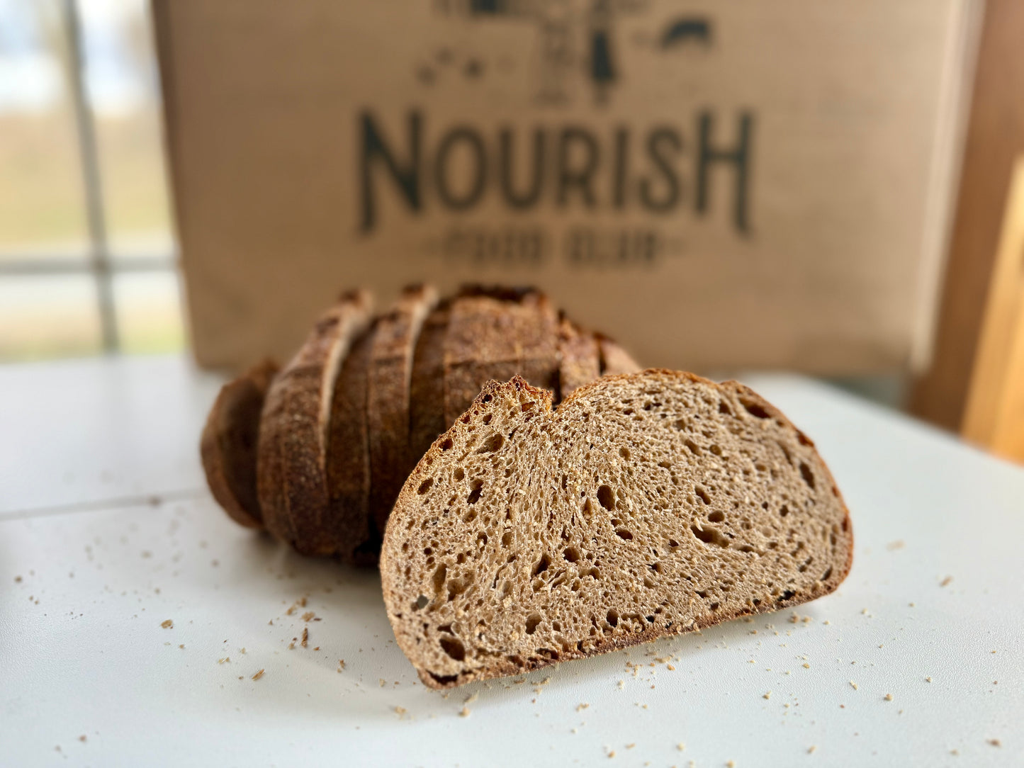 Heritage Wheat Sourdough Artisan Loaf