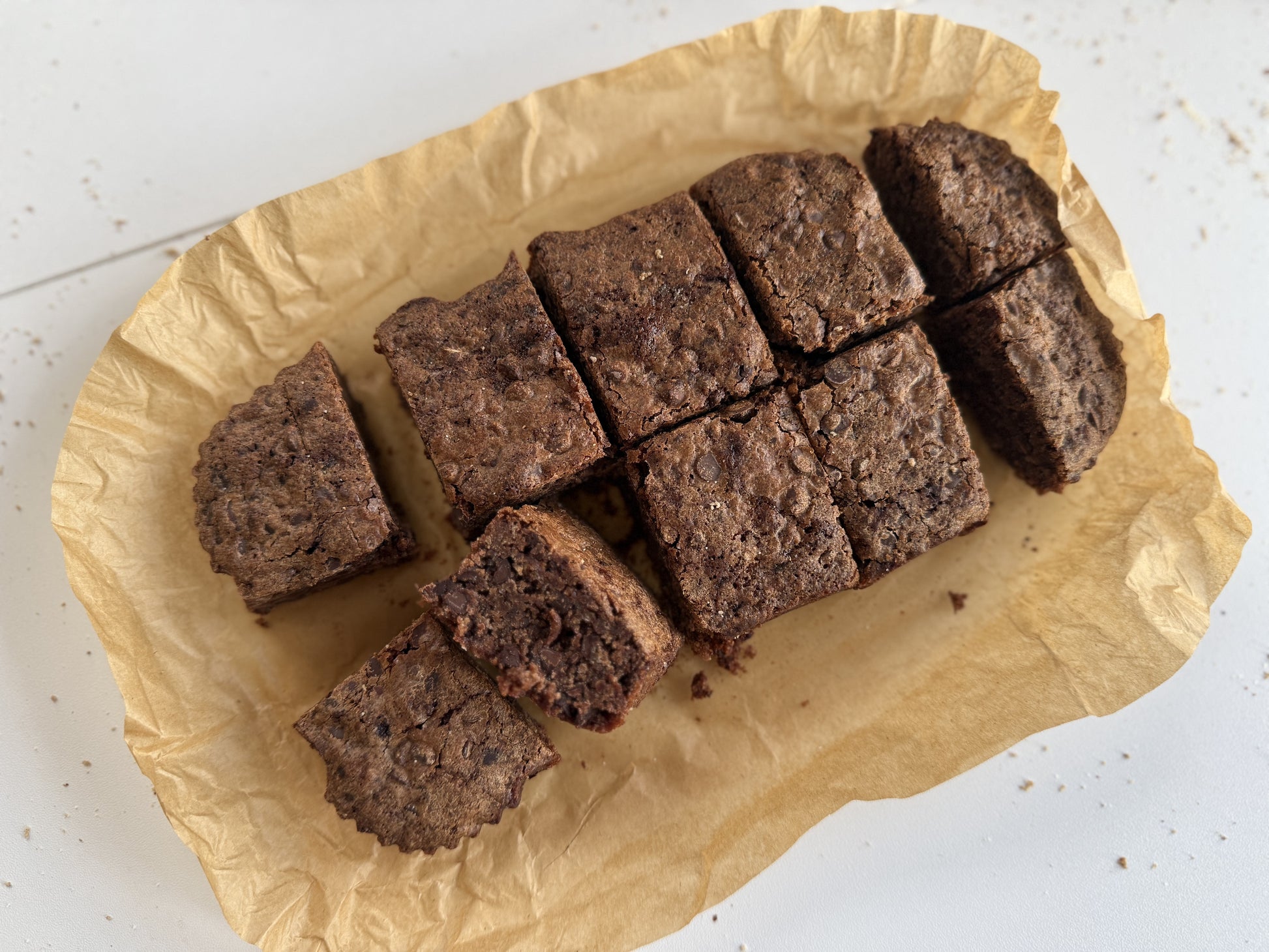Ancient Grain Rye Sourdough Brownies