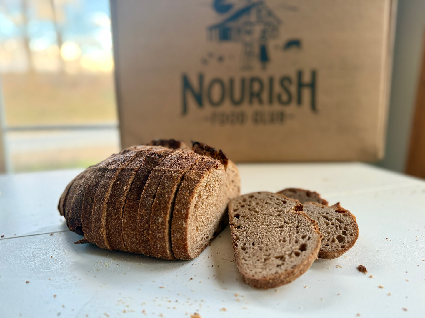 Heritage Wheat Sourdough Artisan Loaf