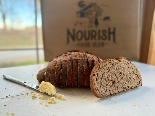 Heritage Wheat Sourdough Artisan Loaf