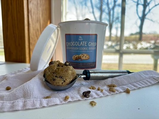 Sourdough Chocolate Chip Cookie Dough