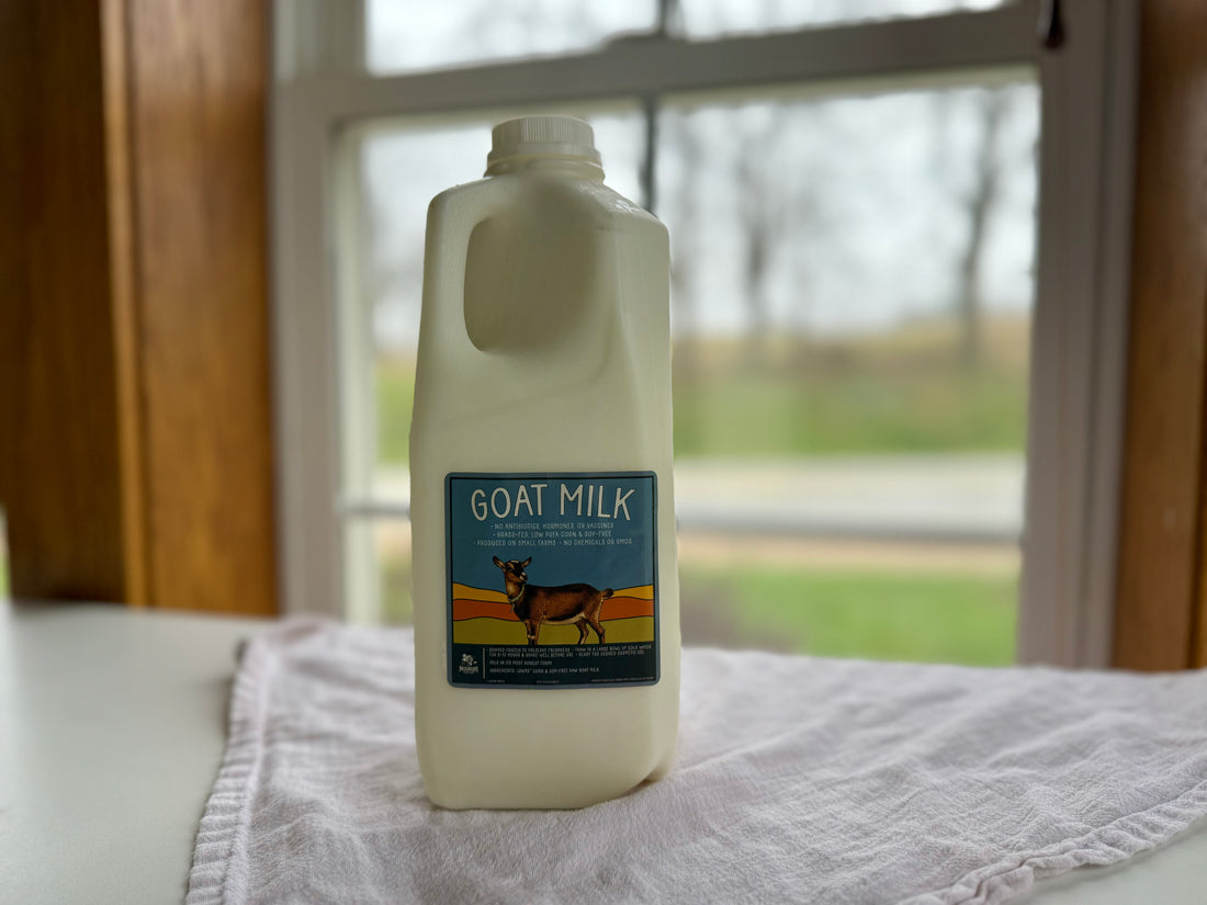 Raw Goat Milk – Nourish Food Club