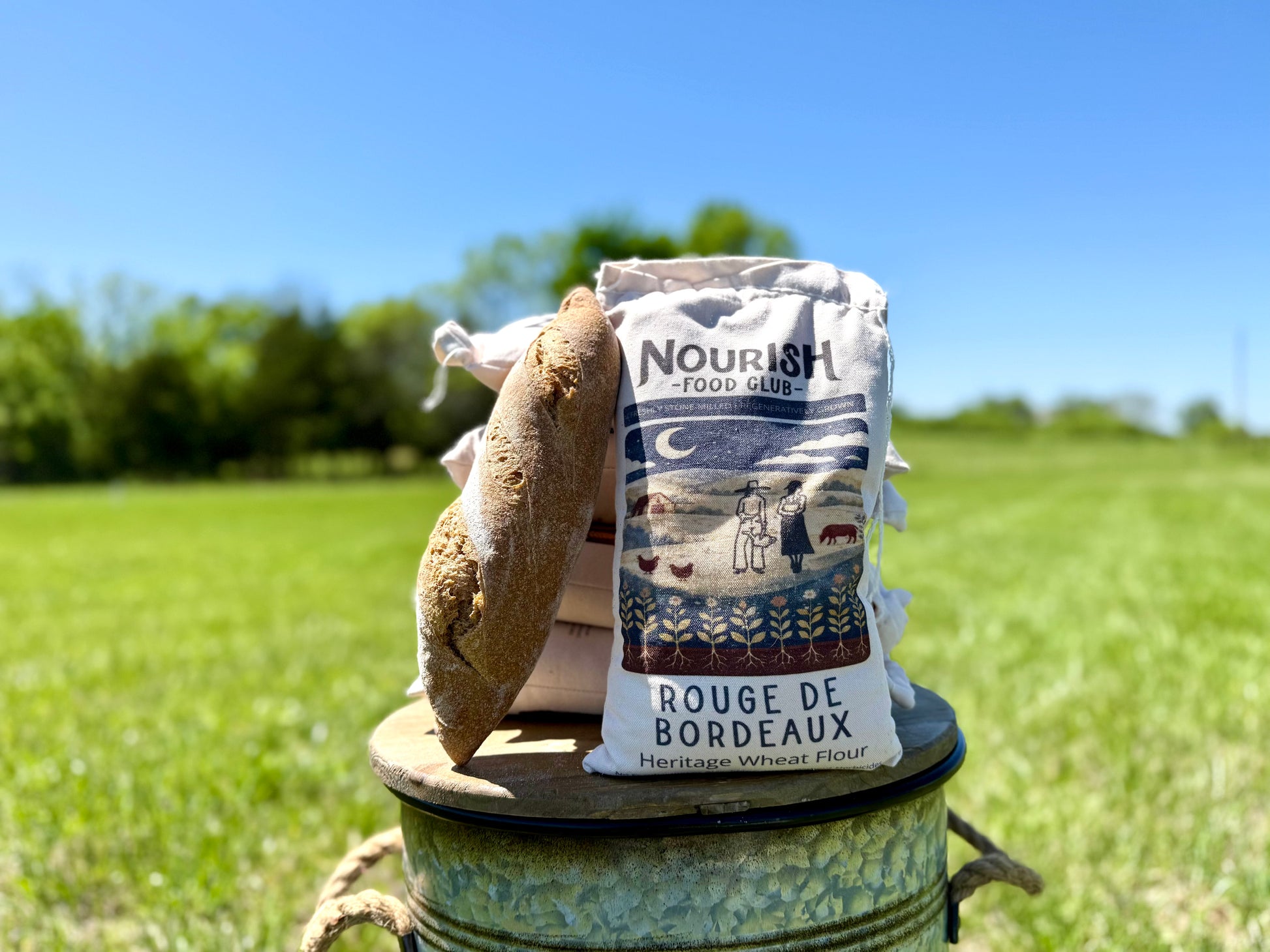 Rouge de Bordeaux Wheat Flour