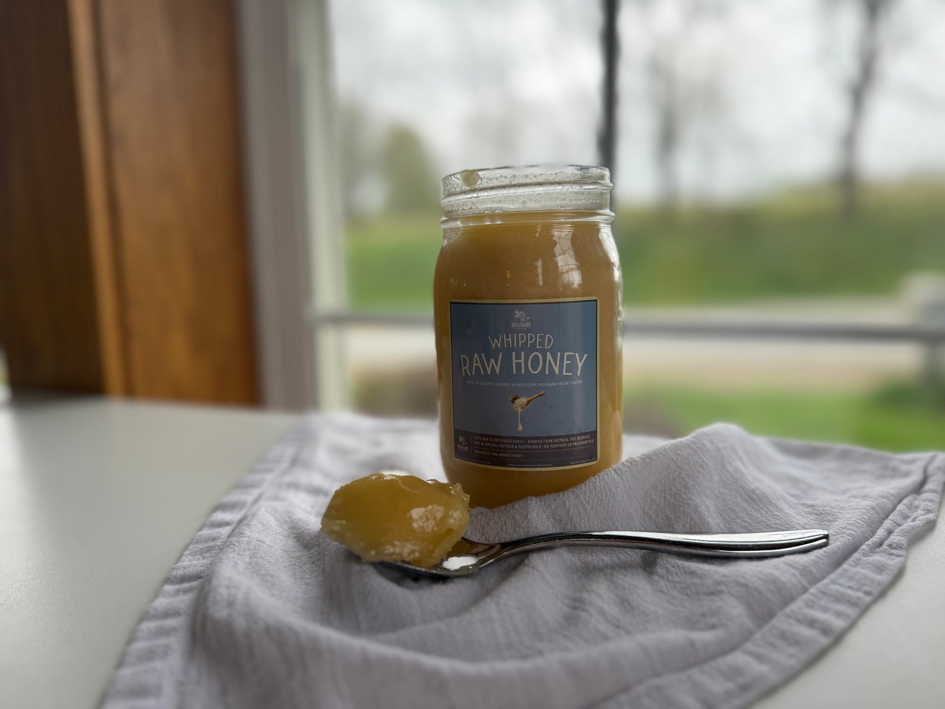 Raw Whipped Honey