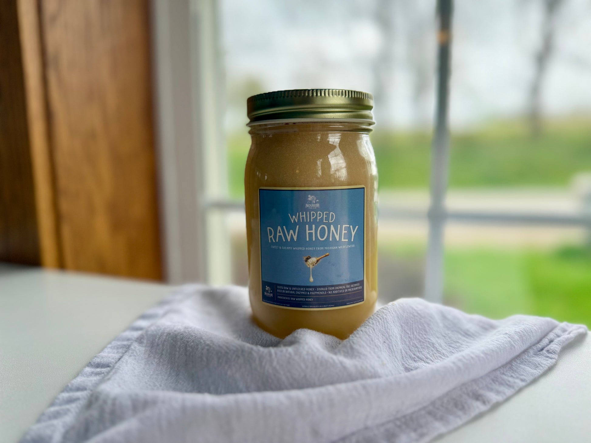 Raw Whipped Honey