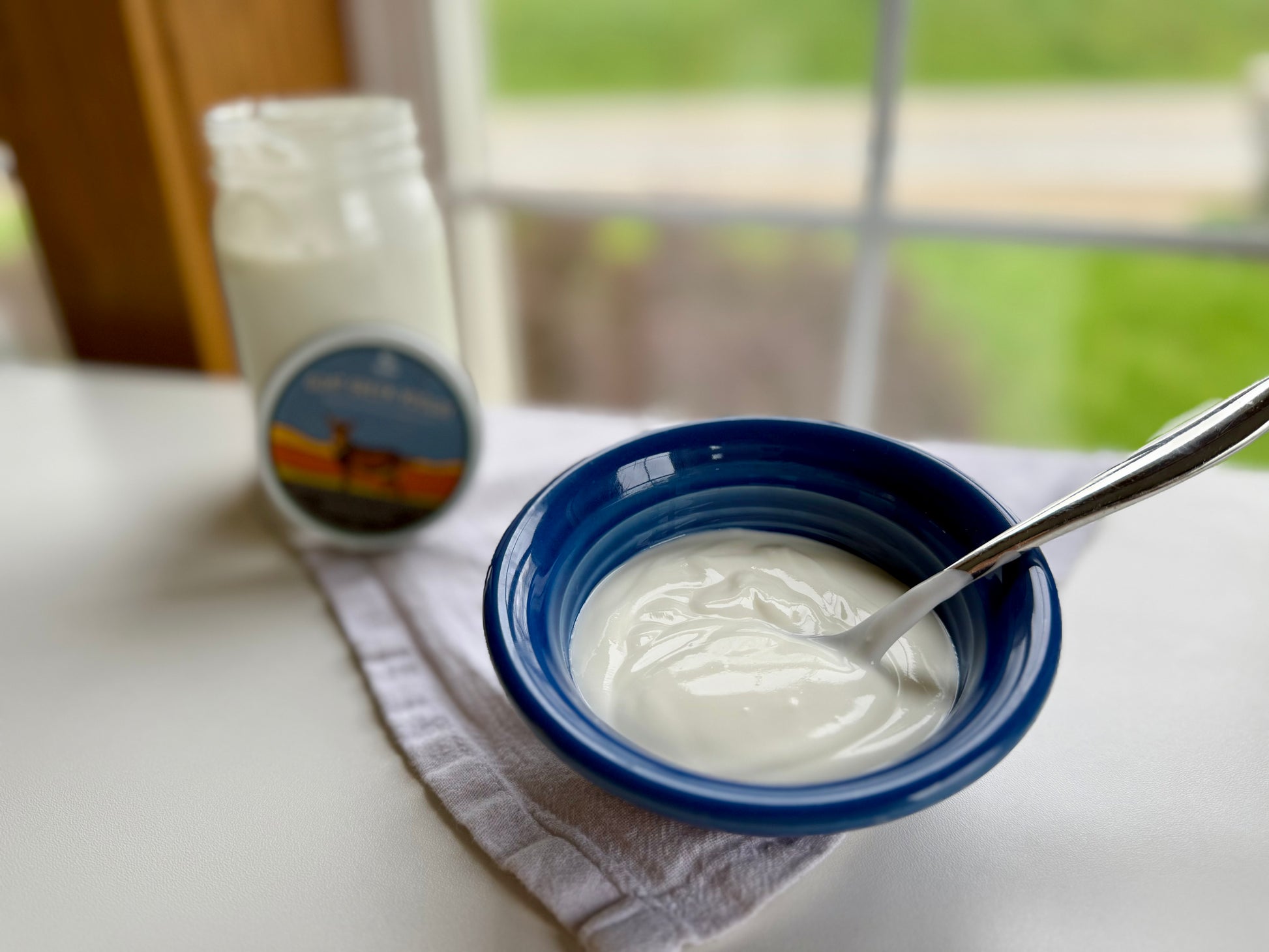 Raw Goat Greek Yogurt