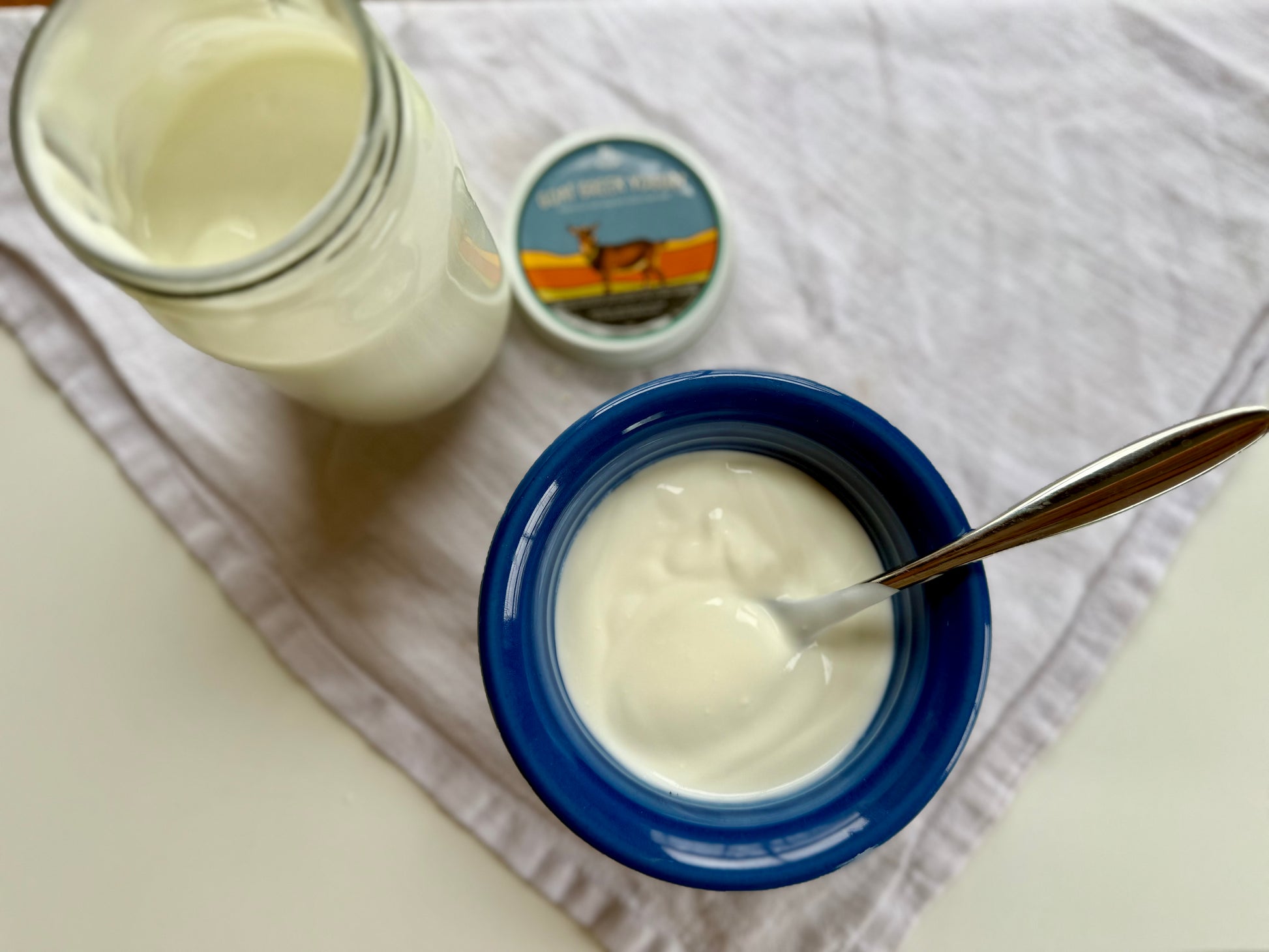 Raw Goat Greek Yogurt