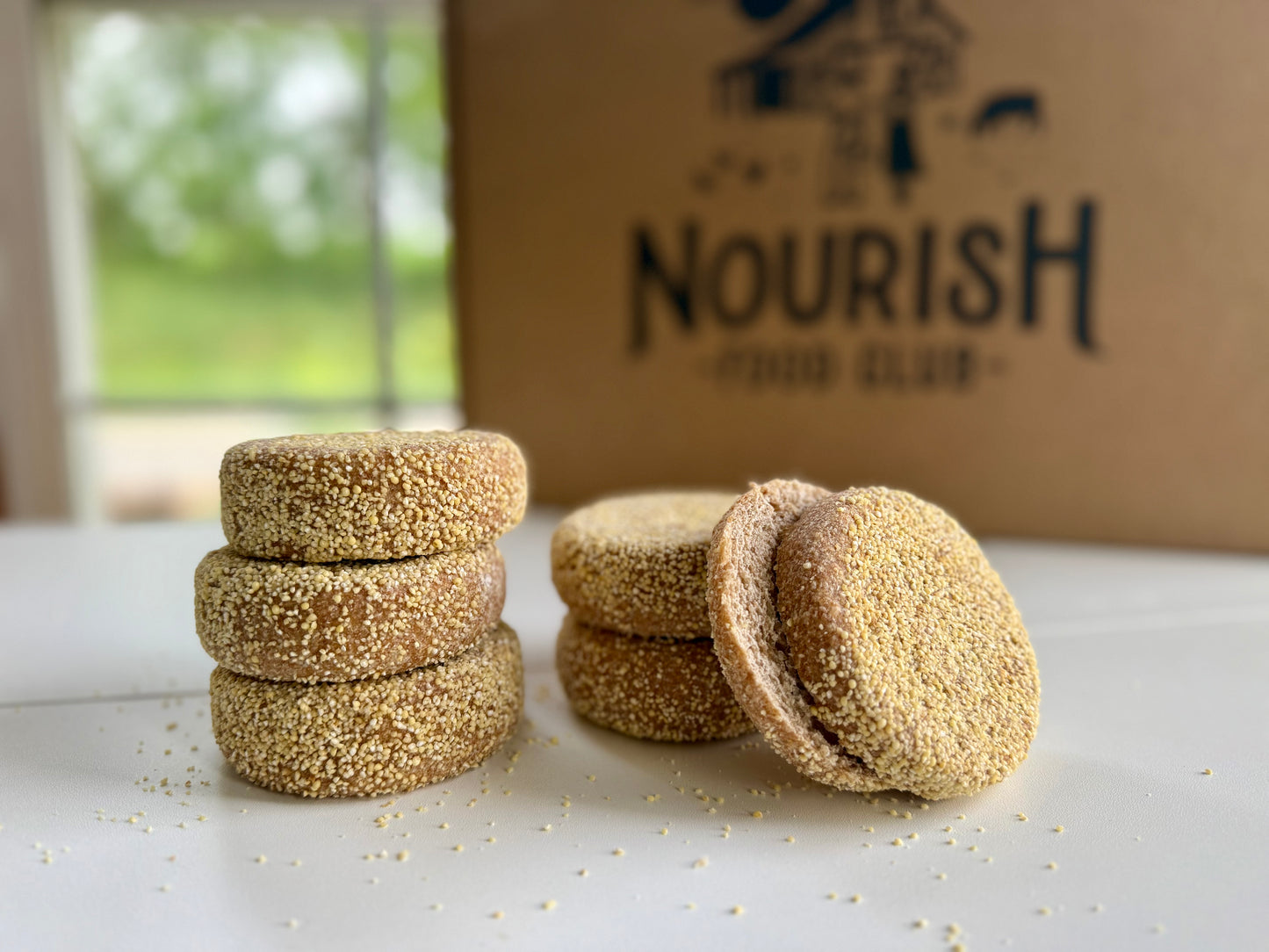Sourdough English Muffins