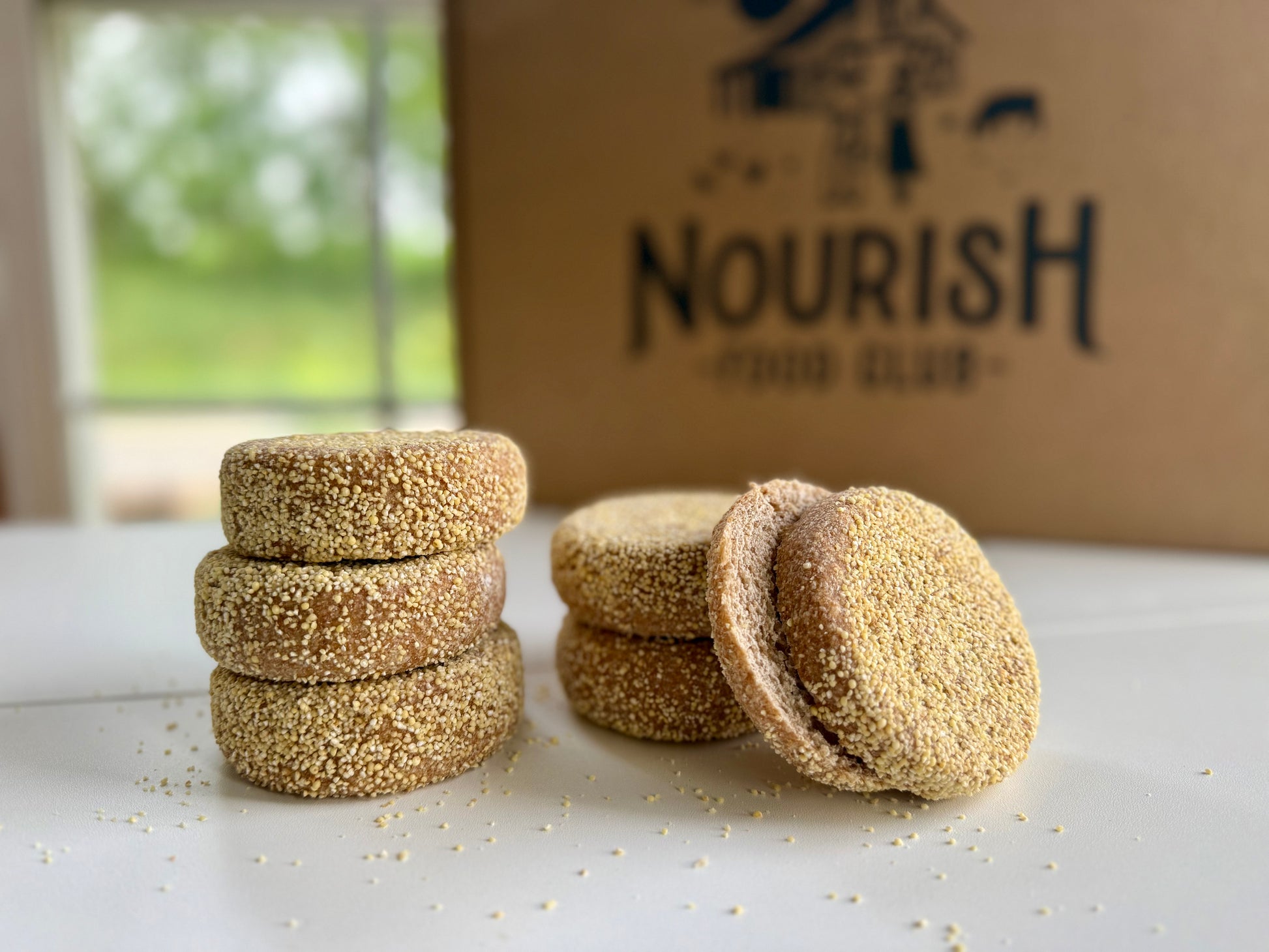 Sourdough English Muffins