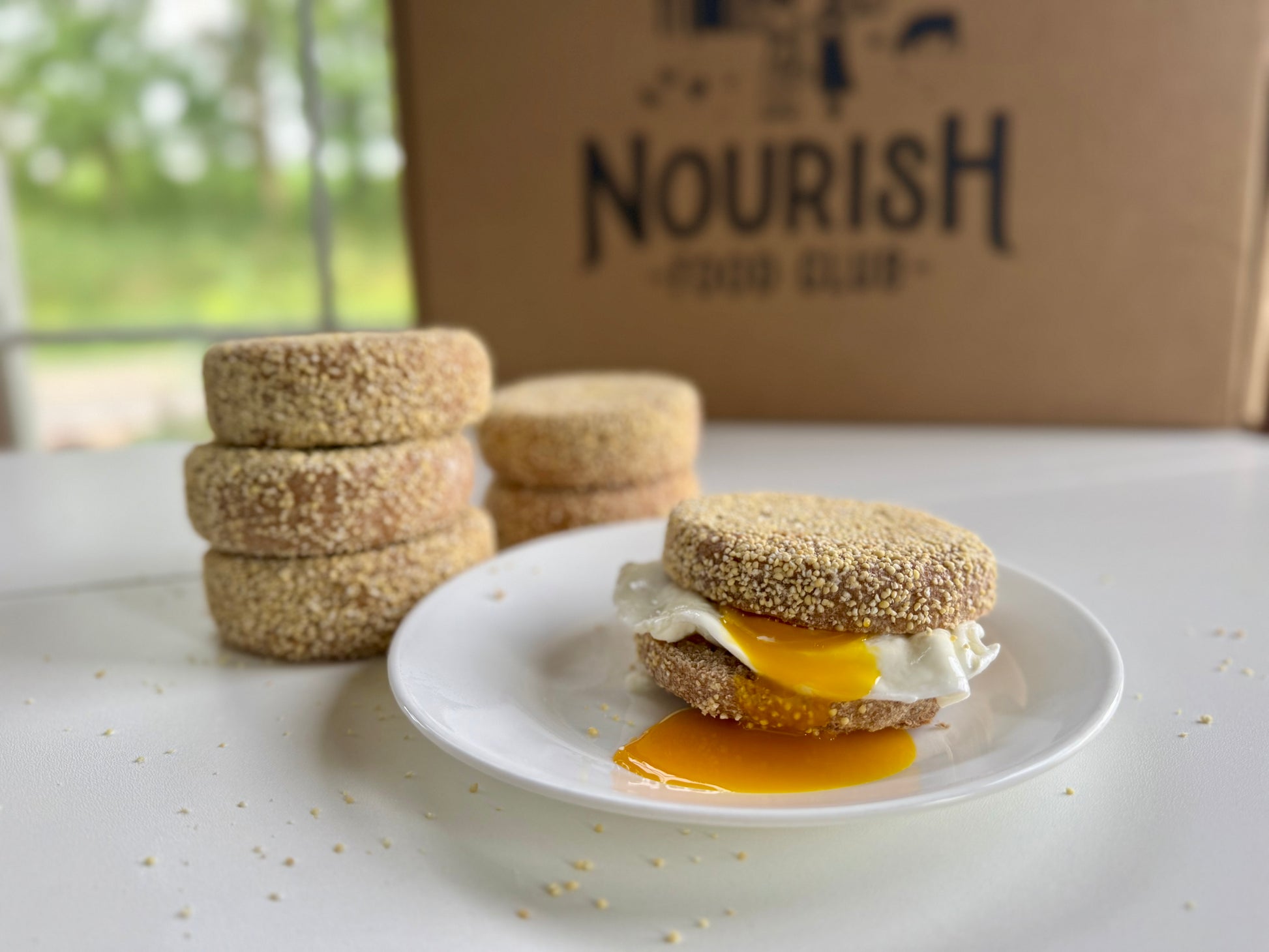 Sourdough English Muffins