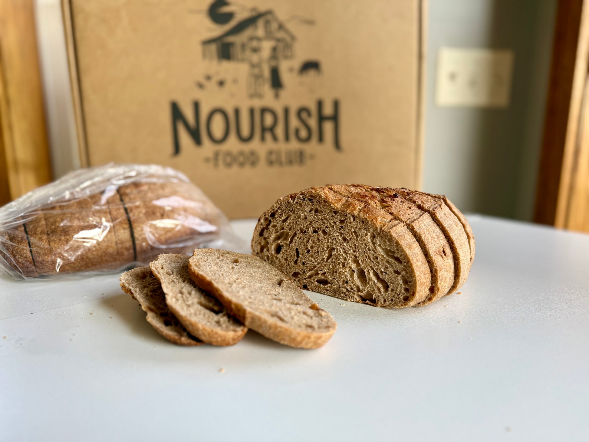 Heritage Wheat Sourdough Artisan Loaf