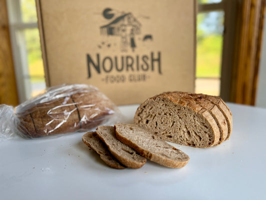 Heritage Wheat Sourdough Artisan Loaf