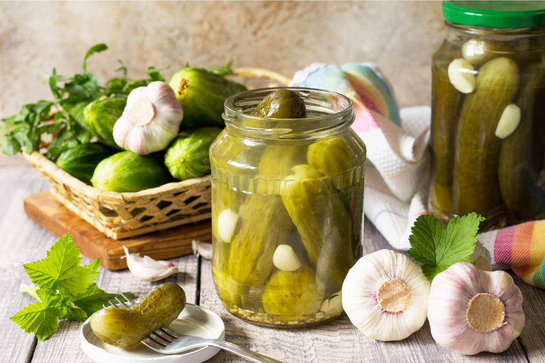Sour Garlic Dill Pickles | Zone-1
