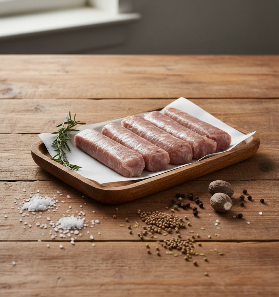Corn- & Soy-Free Chicken Bratwursts